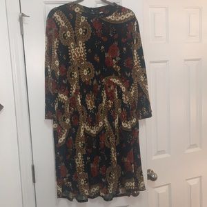 3xl gently used dress with pockets